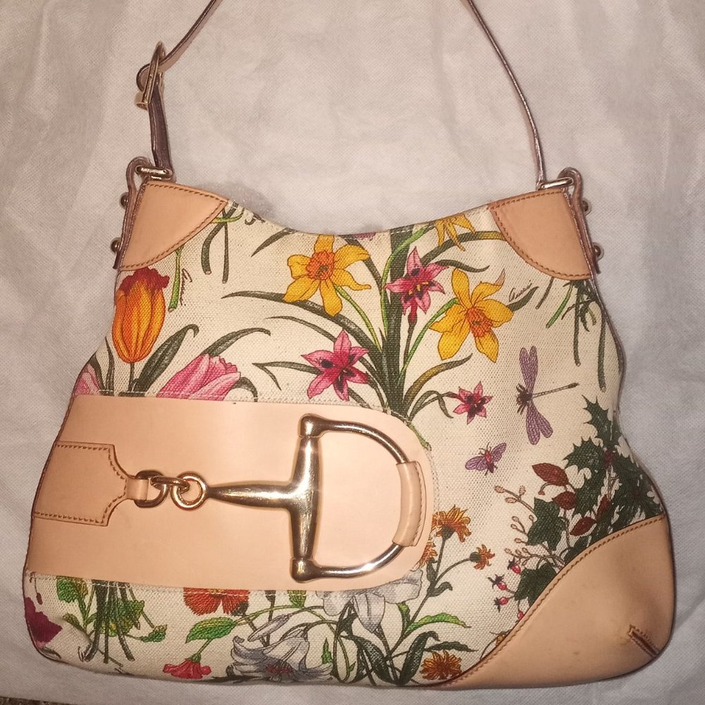 Gucci Flora Hasler Hobo